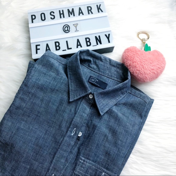 Gap womans blue bottom down size xs. - Picture 3 of 7